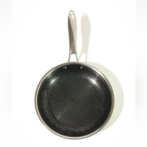 HexClad Hybrid Stainless Steel 8 inch Non-Stick Frying Pan NO Lid